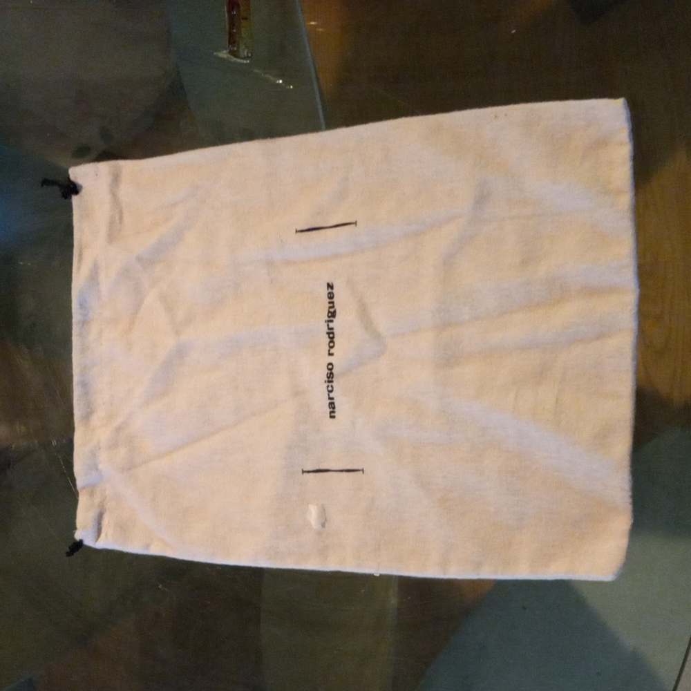 Narciso Rodriguez dust bag